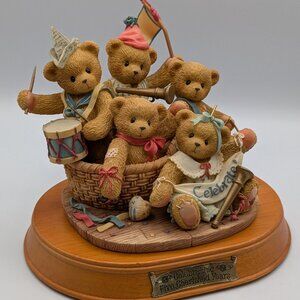 Cherished Teddies 5 Year Anniversary Figurine (205354) Limited Edition 1996